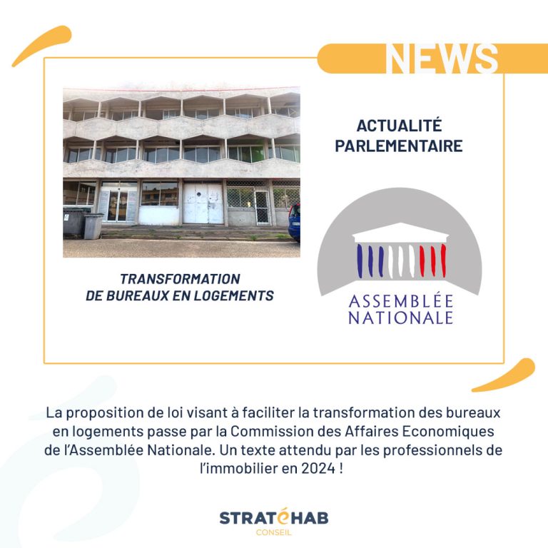 Stratéhab Conseil actualités - proposition de loi ppl